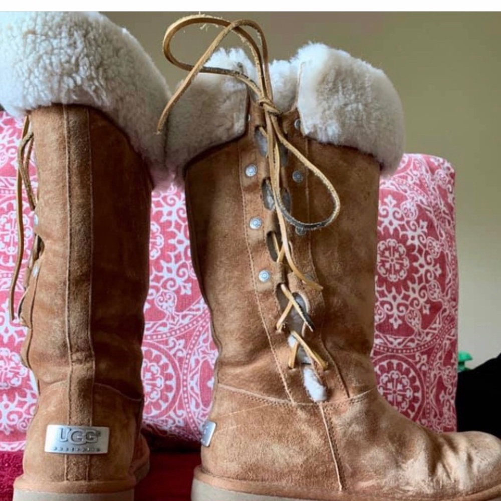 Ugg lace up boots